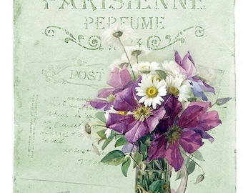 Paper Designs Decoupage Paper -   Flowers 0318  A4