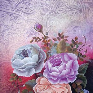 Decoupage Rice Paper | Decoupage Paper | Bright Roses | Designs | Decoupage Paper | XL-FLW-0015 A2