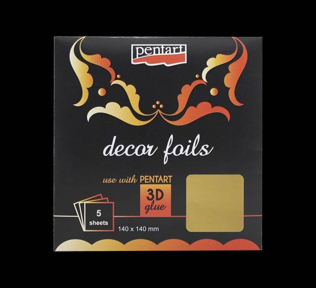 Pentart 50ml Boroque Gold Metallic Acrylic Paint - TH Decor