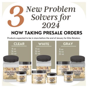 NEW! Bonding BOSS | Dixie Belle Paint Company | Problem Solver | Gray, White or Clear | Stain and Odor Blocking Adhesion Primer