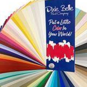 Fan Deck of Colors | Dixie Belle Paint Company | CMP | Silk | Metallics | Voodoo Gel Stain | No Pain Gel Stain