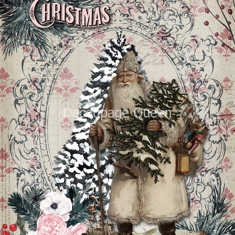 Christmas Rice Paper - Etsy