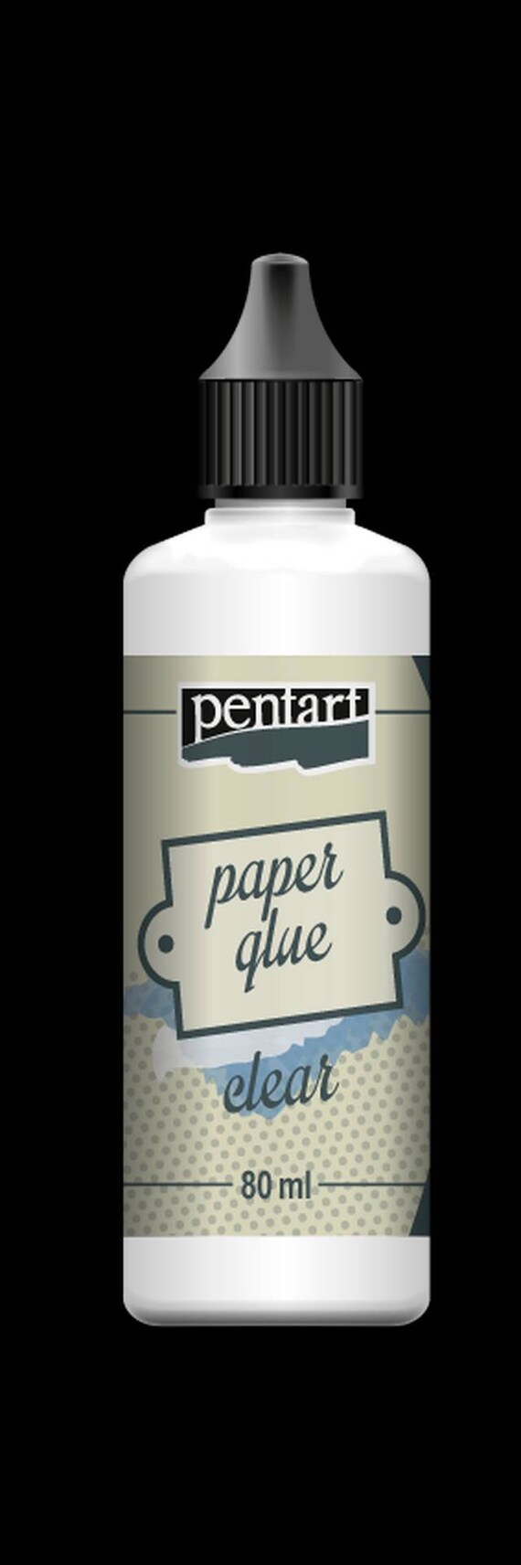 Paper Glue Clear Pentart 80 Ml old Media Glue 