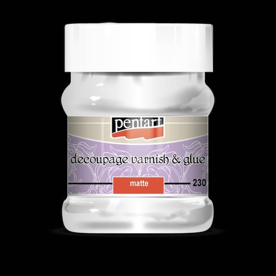 Decoupage Varnish & Glue | Pentart | Matte 230 ml or 100 ml or 500 ml