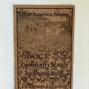 Canzoni della comunità: The Brown Book 1917