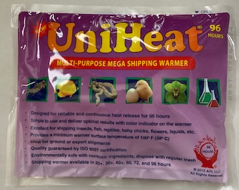 96 Hours Heat pack. Use 1 per package