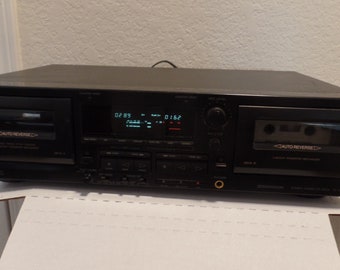 Sony TC-WR565 Stereo Cassette Dual Dubbing Deck