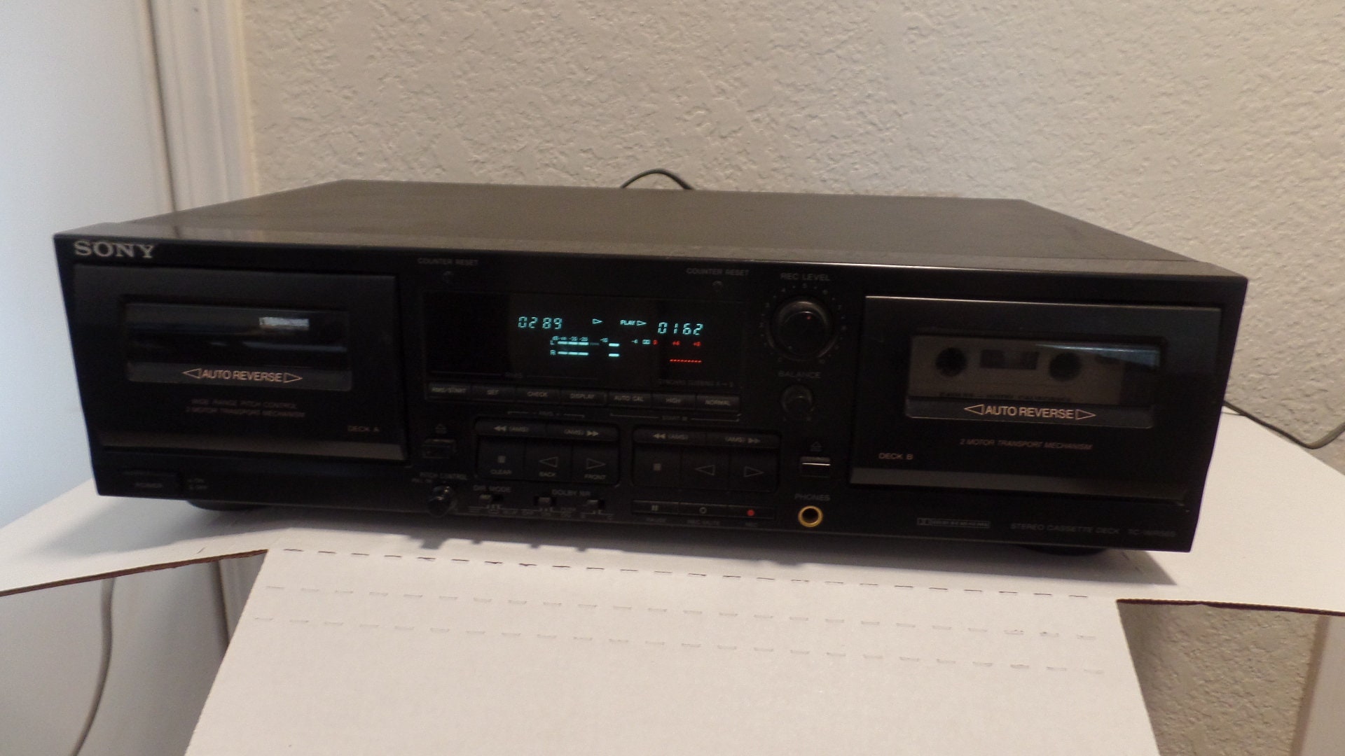 SONY TC-WR990 カセットデッキ（Yahoo!オークション -「sony tc