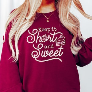 Strawberry Shortcake Sweater Strawberry Sweatshirt Strawberry Shirt Strawberry Sweater sweatshirt cottagecore sweater Plant City Sweatshirt