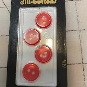 Dill 1/2&quot;  Buttons, 4 to a pack