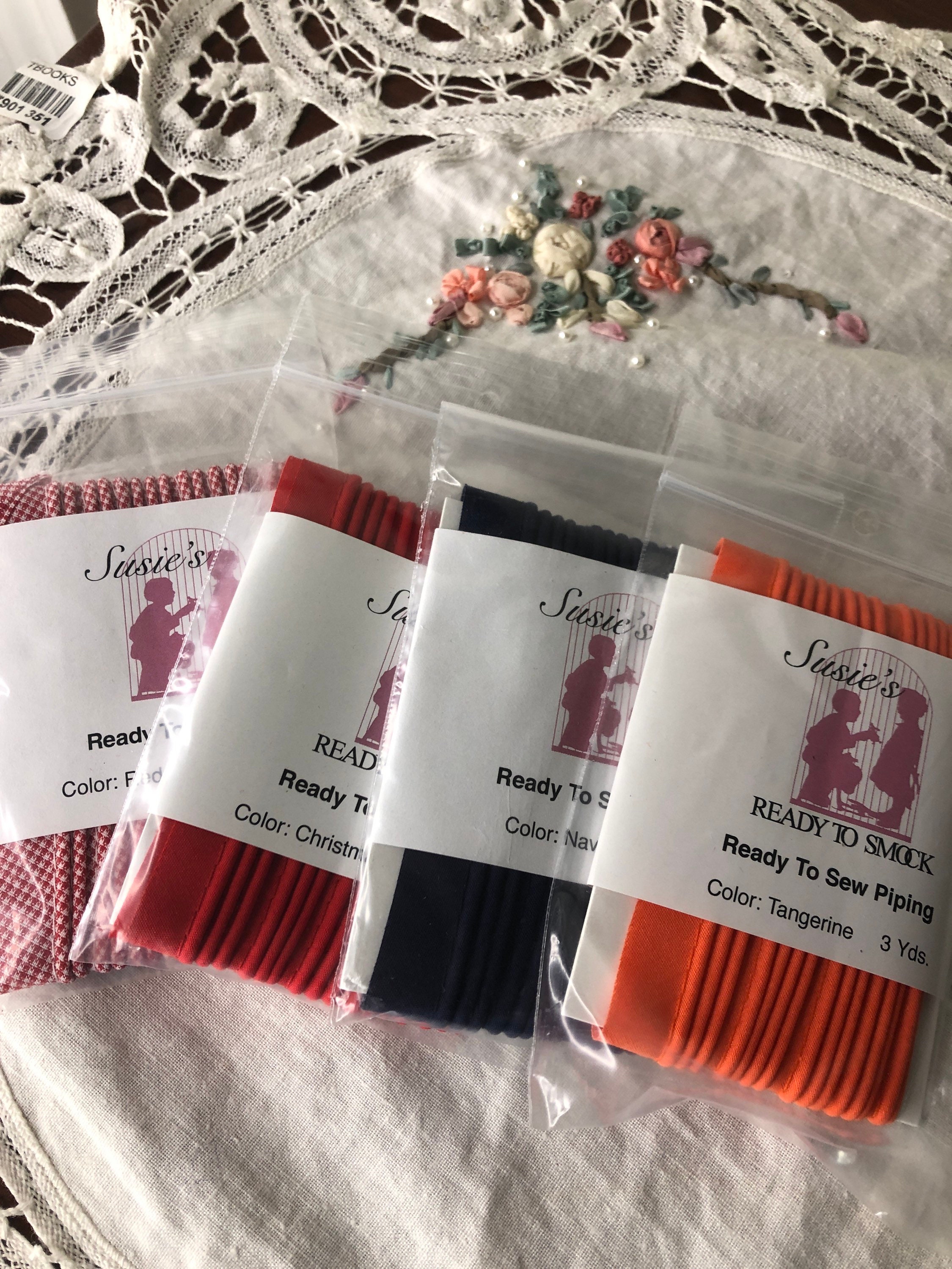 Cording for mini piping - Martha's Heirlooms