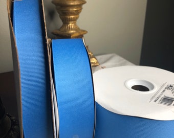New Copenhagen Blue Grosgrain Ribbon