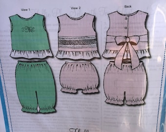 Bonnie Blue Hallie Pattern with Top, Panty, and Bloomers
