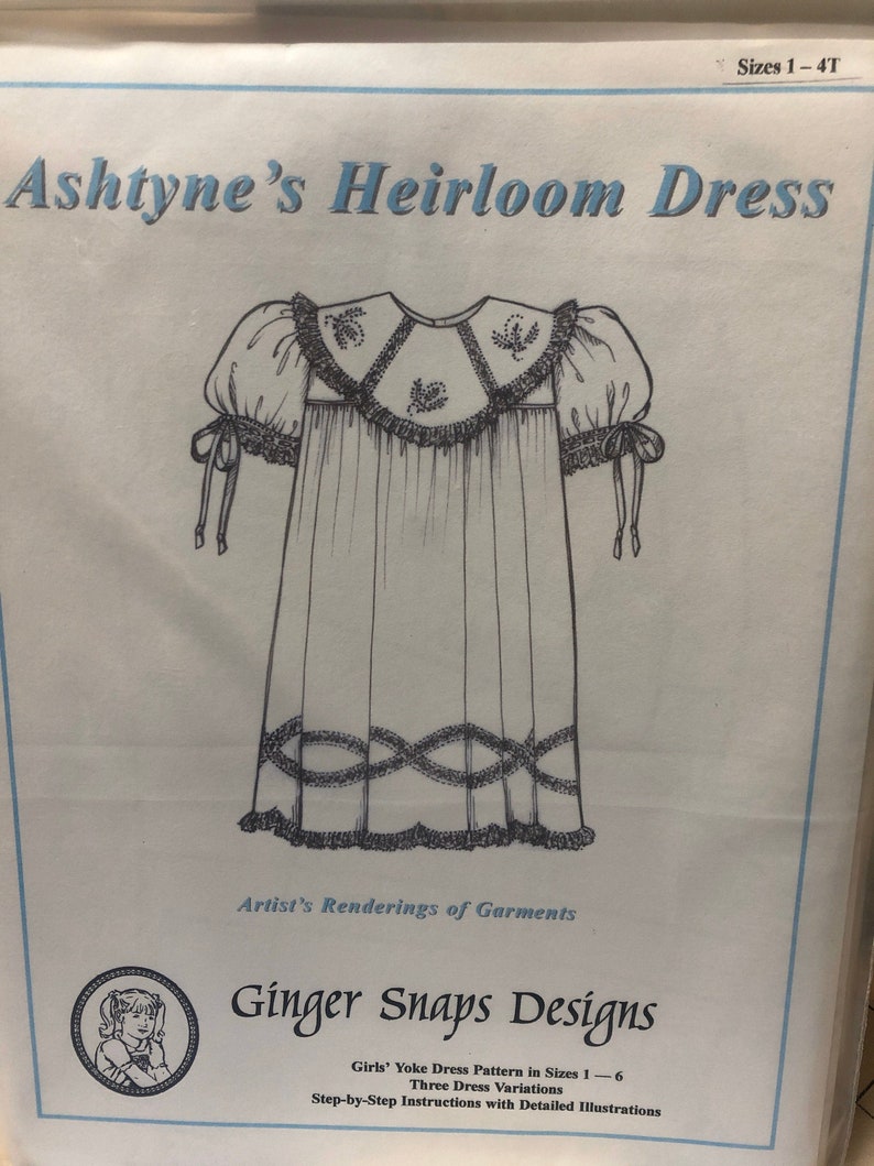 Ginger Snaps Designs Ashtyne Spoke Collar Heirloom Dress Etsy