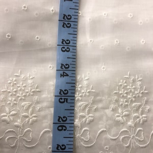 28&quot; Swiss Organdy Flounce