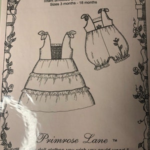Primrose Lane Baby Miranda Pattern