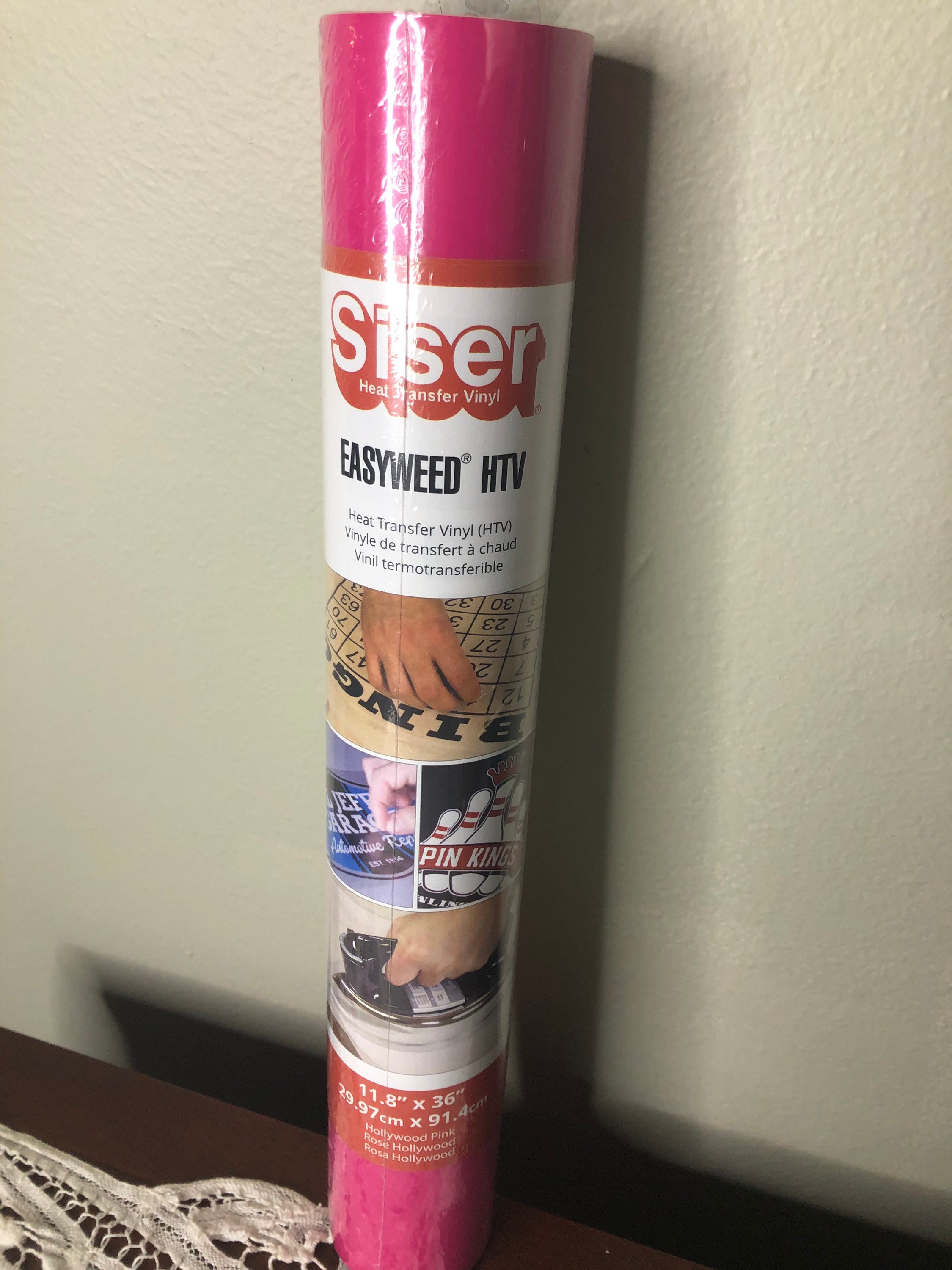 Siser 11.8 Black EasyWeed Heat Transfer Vinyl Roll - 36 in