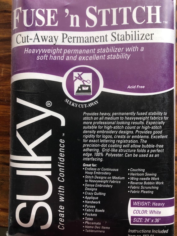 Sulky Fuse n Stitch in Two Sizes
