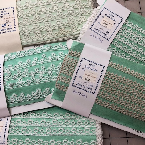 Handmade Tatting by the Yard