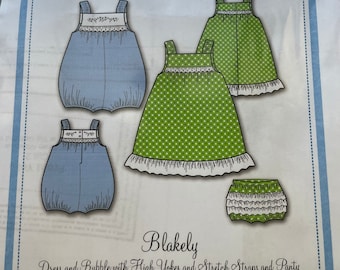 Bonnie Blue Laurel Drop-waist Pattern | Etsy