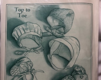 Especially For You Bonnets and Booties Pattern