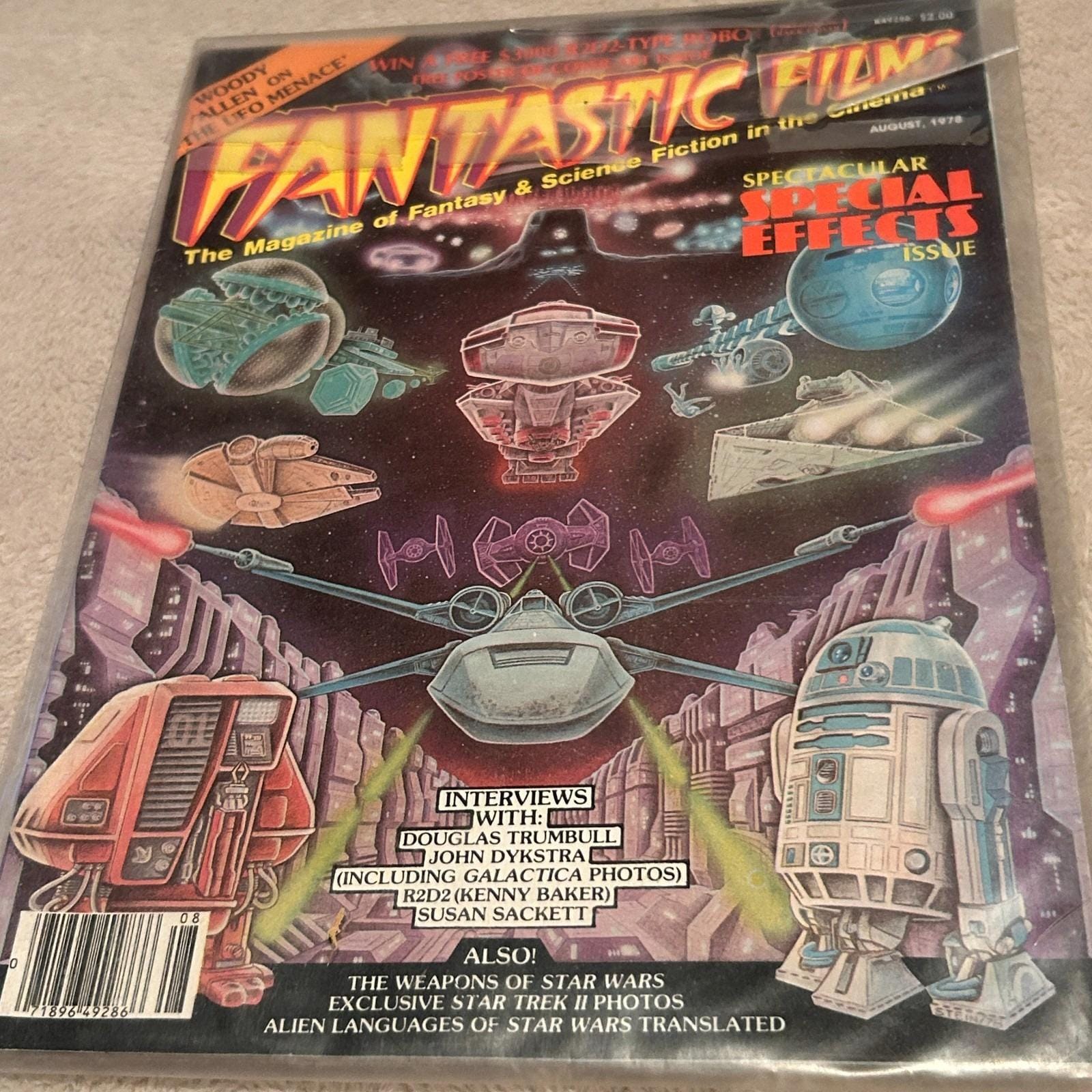 洋書 FANTASTIC FILMS Special effect ISSUE Fantastic Films Magazine - Etsy