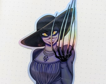 Lady Dimitrescu Holographic Sticker