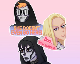 Gideon the Ninth / Harrow the Ninth - Mean Girls Quotes Stickers