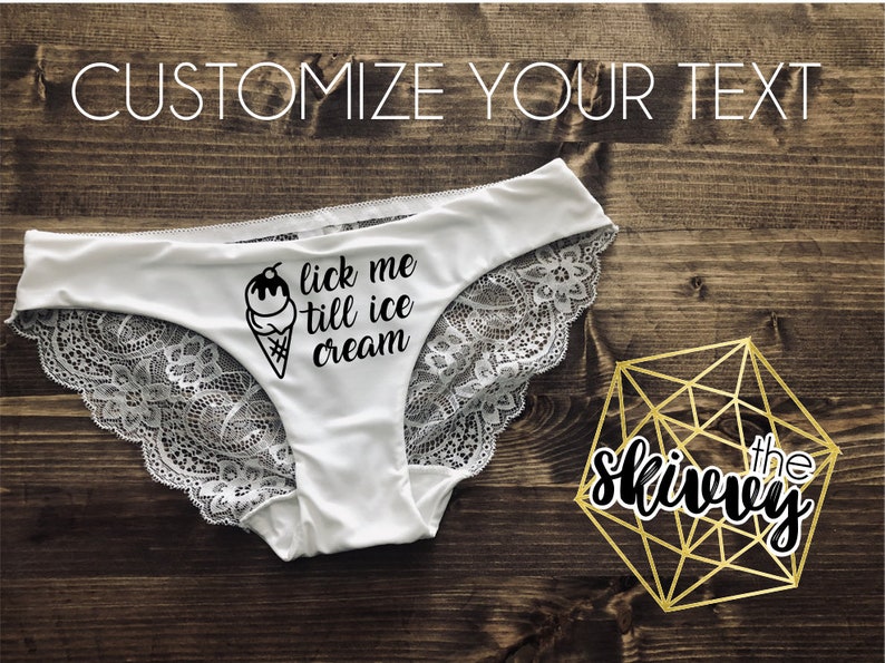 Custom Women's Funny Panties Honeymoon Underwear Etsy