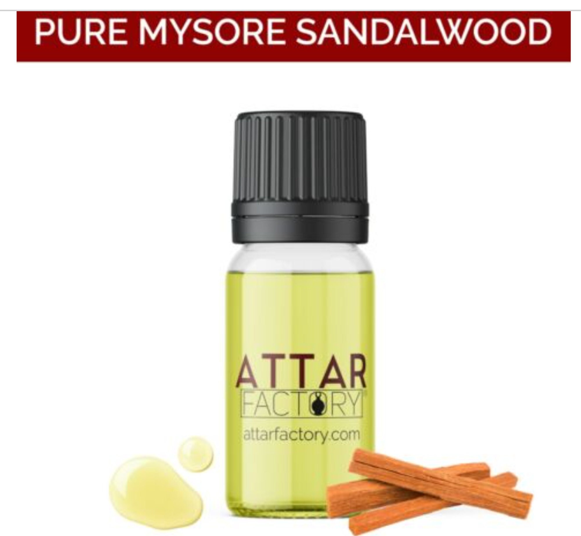 エッセンシャルオイル Mysore Cauvery Sandal Oil 25Gms