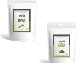 FRESH NEW BATCH Henna & Indio Powder Multi-pack 100g Natural Premium Quality Organic