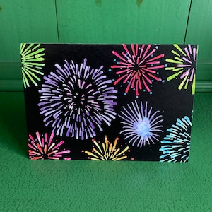 Kenzie and Craig: Handmade Multicolor Fireworks ---- A3