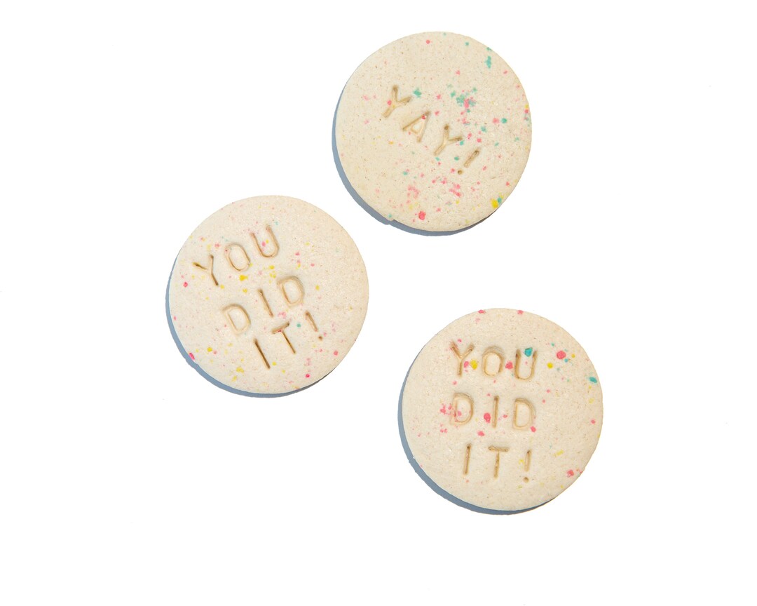 Hand Cut Shortbread - CONGRATS / YAY! - Etsy