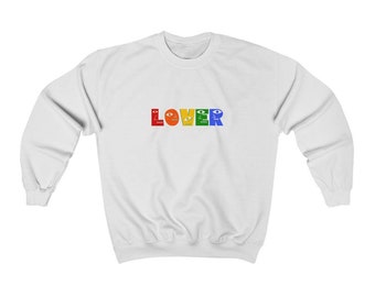 Lover Faces Graphic Sweatshirt