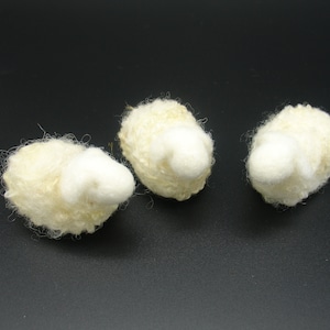 small felted sheep - additional sheep