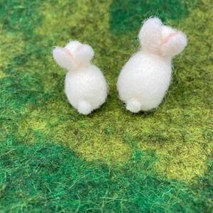 little felted bunnies image 2