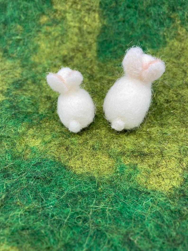 little felted bunnies image 2