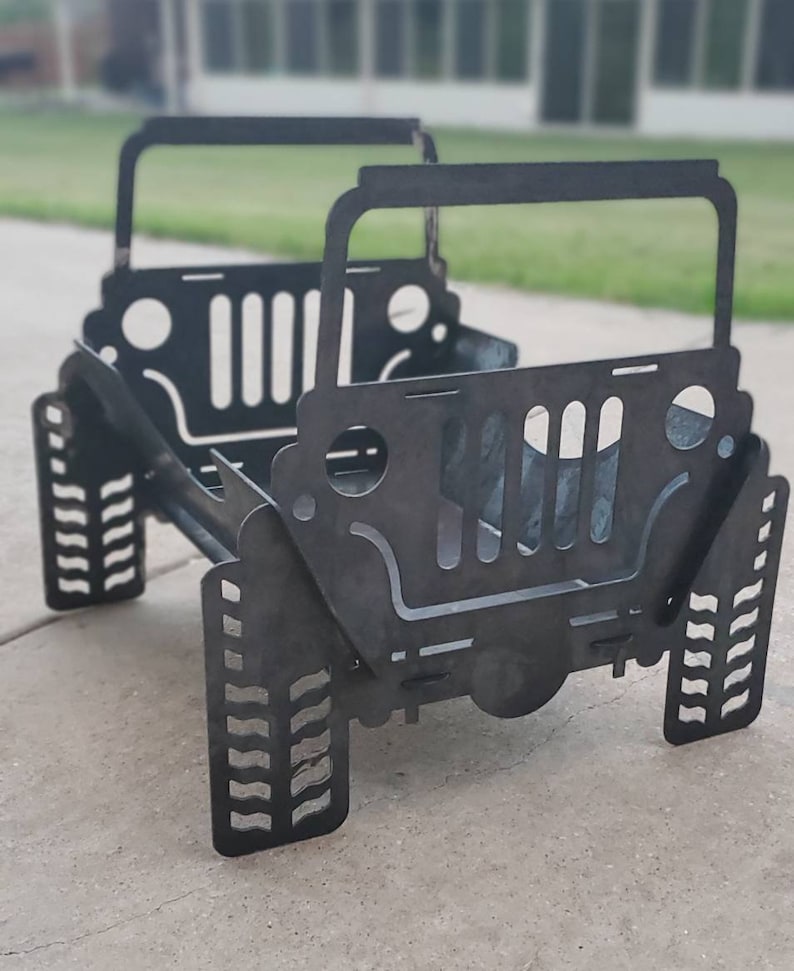 Jeep Collapsible Fire Pit Etsy