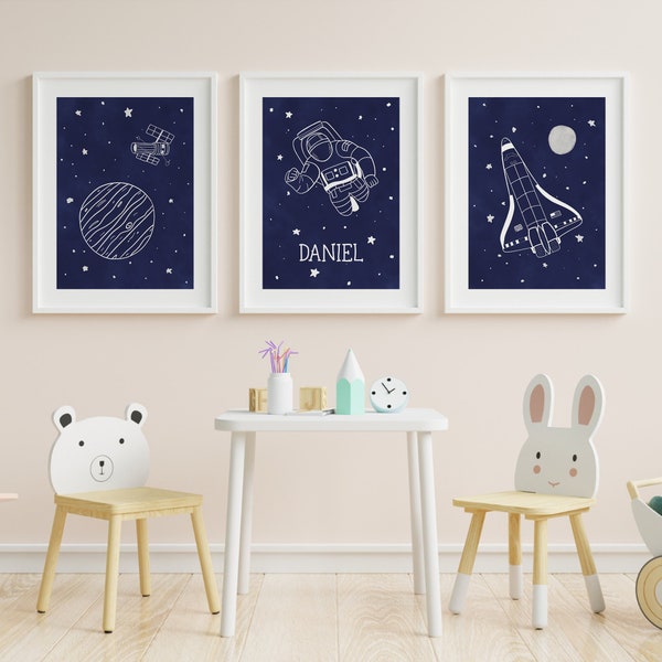 Space Themed Nursery Etsy