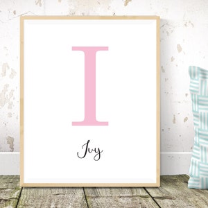 Personalised elephant nursery prints image 2