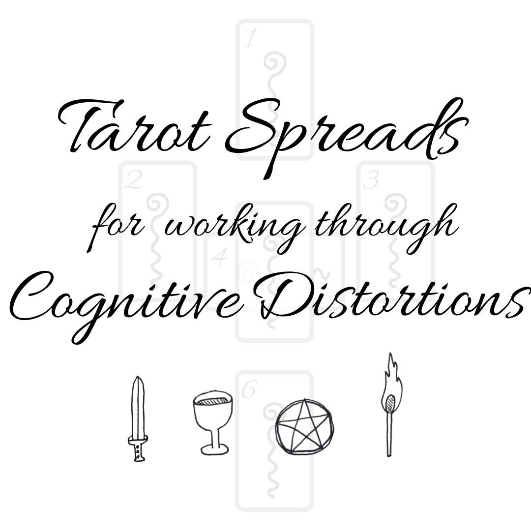 Tarot Spreads for Working Through Cognitive Distortions Etsy