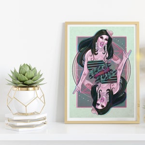 ADORE DELANO PRINT- Rupaul&#39;s Drag Race, Pop Art, Drag Queen, Lgbtq pride
