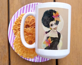 Bianca Del Rio | Coffee Mug, Pop Art, Rupaul'S Drag Race, Lgbtq Pride