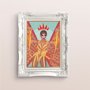 JAIDA ESSENCE HALL Print- Rupaul&#39;s Drag Race, Pop Art, Drag Queen, Lgbtq pride, Black Lives Matter