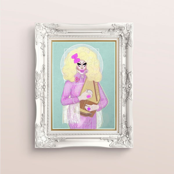 TRIXIE MATTEL PRINT- Rupaul's Drag Race, Pop Art, Drag Queen, Lgbtq Pride