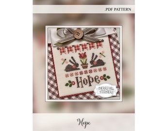 Hope -- .PDF Cross Stitch Pattern by Cherry Hill Stitchery