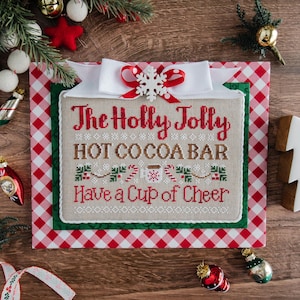Christmas Cross Stitch Pattern PDF: &quot;Have a Cup of Cheer&quot;