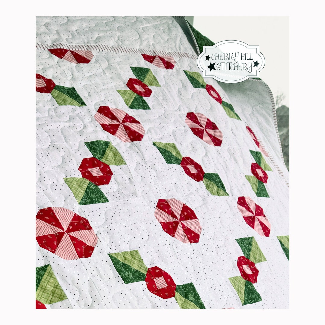Peppermint Twist Quilt Block Pattern PDF 12 Inch Finished 12.5 ...