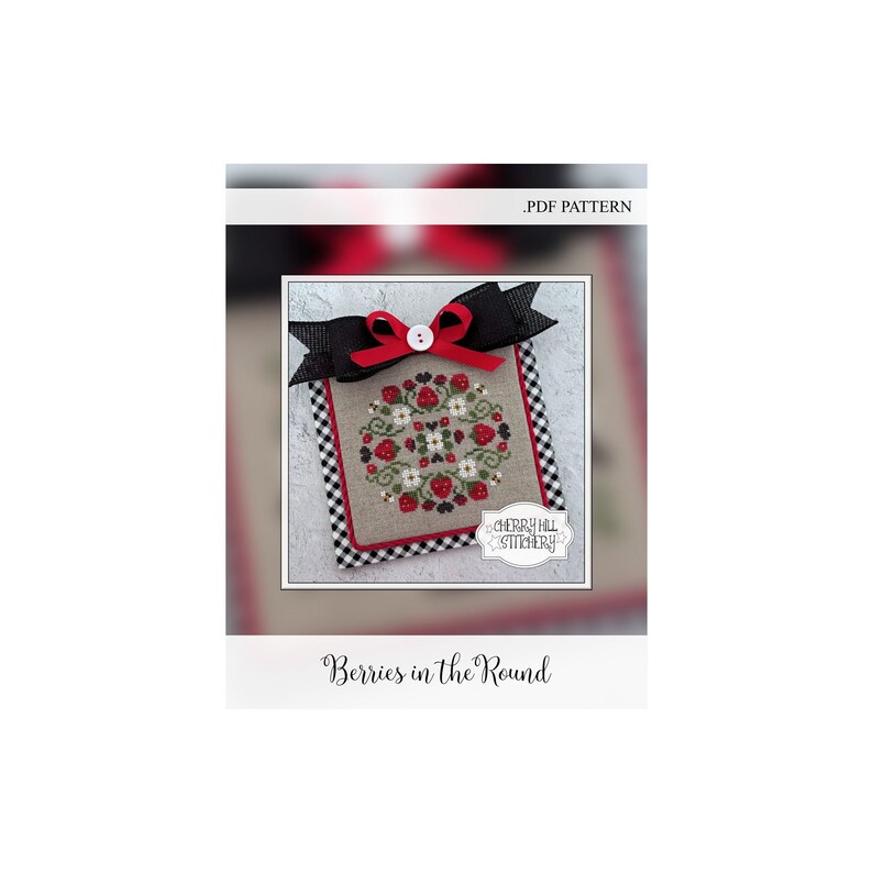 Berries in the Round from Cherry Hill Stitchery on Etsy