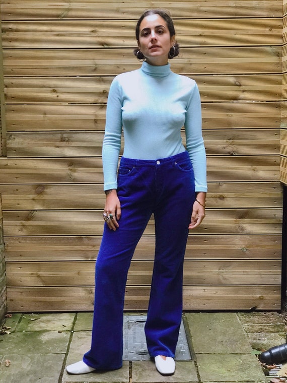Vintage Ralph Lauren Corduroy Flare Trousers